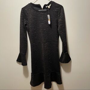 MICHAEL by Michael Kors long sleeve mini dress